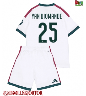 Real Madrid Yan Diomande #25 Hemmakläder Barn 2026-27 Kortärmad (+ Korta byxor)